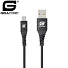 Gigacord Gigacord 3Ft Straight USB-A to USB Micro Cable, Rubber Molding Black Snakeskin
