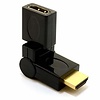 HDMI 360 Degree Rotation Swivel & Rotatable Adapter Female To Male Plug Adaptor Coupler