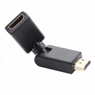 HDMI Male Female 90 360 degree Swivel Rotating Connector Adapter Extender