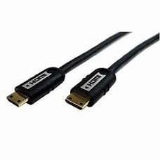 Cables Unlimited 10 Foot Cables Unlimited PCM-2294-03M Mini-HDMI Male Male Cable, Black