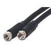 6Ft F Type Screw-on RG59 Cable Black