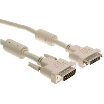10ft. DVI-D Male to Female Extension Cable, Beige