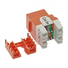 Cat5E RJ45 110 Type Keystone Jack (Choose color)