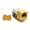 Cat5E RJ45 110 Type Keystone Jack (Choose color)