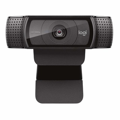 Logitech Logitech HD Pro Webcam C920, Widescreen Video Calling and Recording, 1080p Camera, Desktop or Laptop Webcam