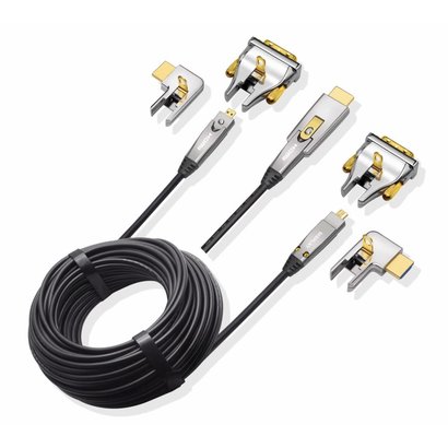 Gigacord Gigacord Fiber Optic HDMI 2.0 Cable 4K 60Hz AOC Fiber Cable Support HDCP 2.2, 4:4:4, 18Gbps, HDR 12bit, Metal Connectors (Choose Length)