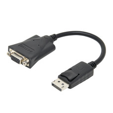 Gigacord Gigacord 8" Active DisplayPort Male to VGA Female Converter Adapter, Black