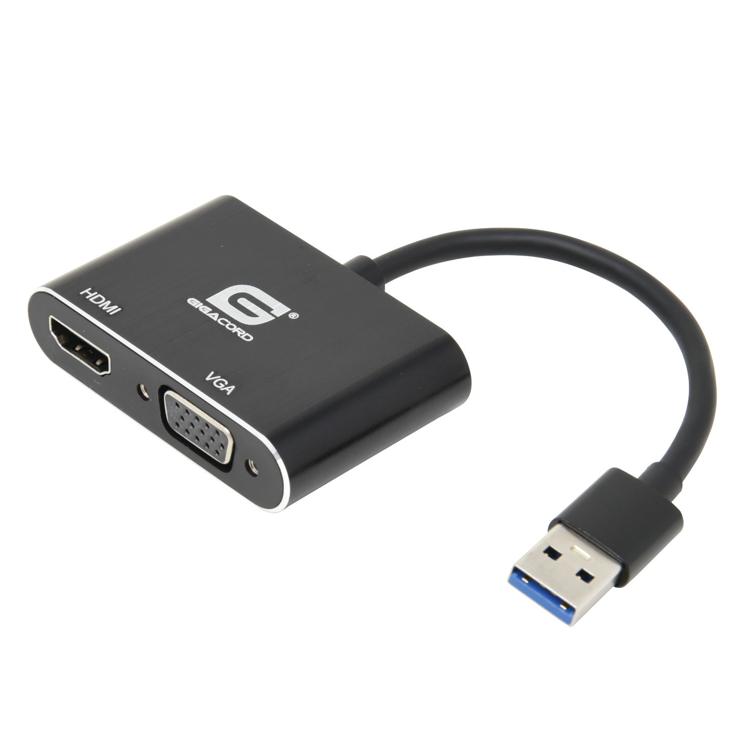 Cablecc Super Speed USB 3.0 to VGA Video Graphic Card Display External Cable Adapter for Windows 7 WIN8