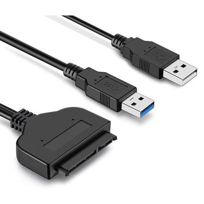 SATA to USB Cable - USB 3.0 SATA III Hard Drive Adapter - External  Converter for SSD/HDD Data Transfer 