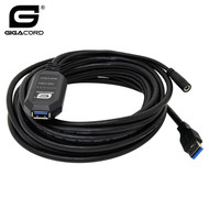 Gigacord Gigacord 16Ft. USB 3.0 Male Female Active Extension Cable, Optional Power