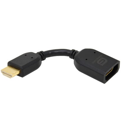 Gigacord Gigacord 4" HDMI Male to Female Extension Adapter Converter for Google Chrome Cast, Fire TV Stick, Roku Stick Connection to TV