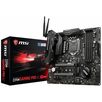 MSI MSI Arsenal GAMING Intel 8th Gen LGA 1151 M.2 DVI HDMI DP USB 3.0 Gigabit LAN CFX Micro ATX Motherboard (Z370M MORTAR)