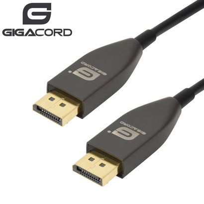 DisplayPort 1.4 AOC cable, 8K@60Hz, RGB 4:4:4, 32.4Gbps, Slim, Flexible  4-Core optical Fiber with no signal loss (10m/32ft. - 50m/164ft.) - NWCA  Inc.