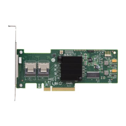 LSI LSI Logic MegaRAID 9240-8i 8-port SAS SFF-8087 SATA RAID 0 1 5 10 50 JBOD Controller, Includes Low Profile Bracket