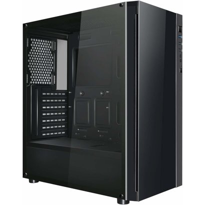 Cryo-PC Cryo-PC ATX Intel Core i7-6700K 4.0Ghz 4-Core 8-Thread, 16GB DDR4 (2x8GB), 256GB 2.5" SSD + 4TB HDD, RX Vega 56 8GB, Windows 10 Pro