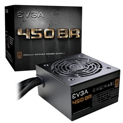 EVGA EVGA 450 BR, 80+ Bronze 450W, 3 Year Warranty, Power Supply 100- BR-0450-K1