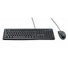 Logitech Logitech Desktop MK120 USB Wired Mouse and Keyboard Combo