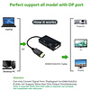 Gigacord Gigacord 3-in-1 DisplayPort 1.2 to HDMI 4K DVI VGA 3 in 1 Multi-Function Cable Adapter Converter
