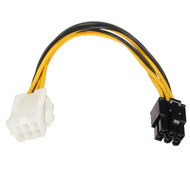 12" 6 Pin PCIe Male to Female Extension