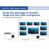 Lenkeng LKV372PRO 50M 1080P Lenkeng Network HDMI Extender Receiver and Transmitter Cat6 with HDMI Loop Out