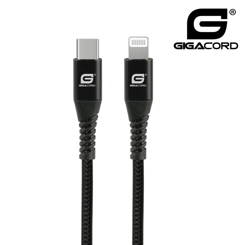 Gigacord USB Type-C to Lightning Cable, PD Fast Charging Cable Compatible  with iPhone 11/11 Pro/11 Pro Max/X/XS/XR/XS Max/8/8 Plus [Use USB-C Wall  Charger] (Choose Length) - NWCA Inc.
