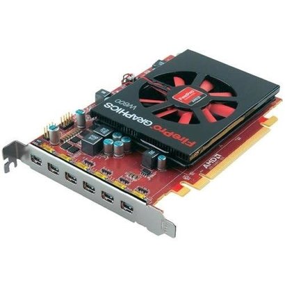 ATI ATI AMD FirePro W600 2GB GDDR5 6Mini DisplayPort PCI-Express Video Card 100-505746