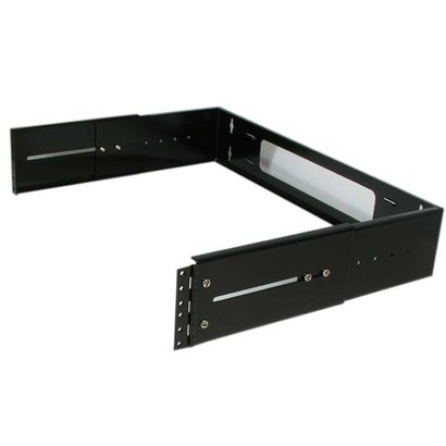 2U Hinged Extendable Wall Mount Bracket, Max 13.5" Depth