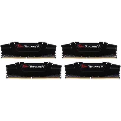 G.Skill G.SKILL Ripjaws V Series 64GB (4 x 16GB) 288-Pin DDR4 SDRAM DDR4 3200 (PC4 25600) Desktop Memory Model F4-3200C16Q-64GVK