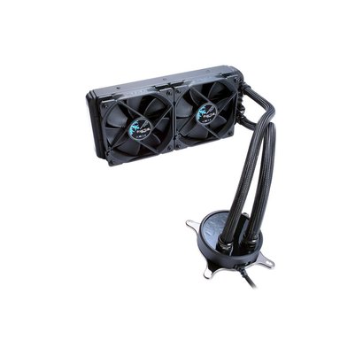 Fractal Design Fractal Design Celsius S24 Blackout 240mm Silent High Performance Slim Expandable All-In-One CPU Liquid / Water Cooler