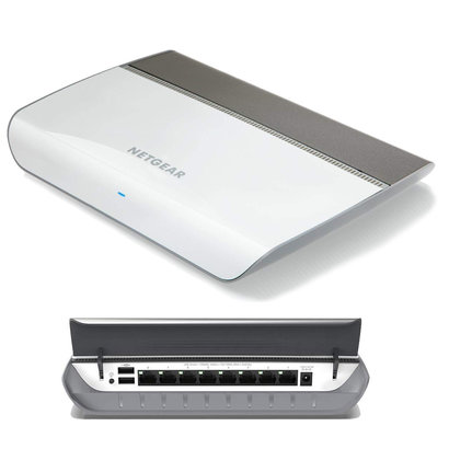 Netgear NETGEAR 8-Port Gigabit Ethernet Smart Managed Plus Switch (GS908E) - Desktop Housing with Integrated Ethernet Cable Management, and Fanless Design