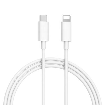 1M USB Type-C to iPhone Lightning Cable, 2A White