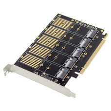 Cryo-PC Cryo-PC 5-Port SATA M.2 B Key SSD PCIe Card