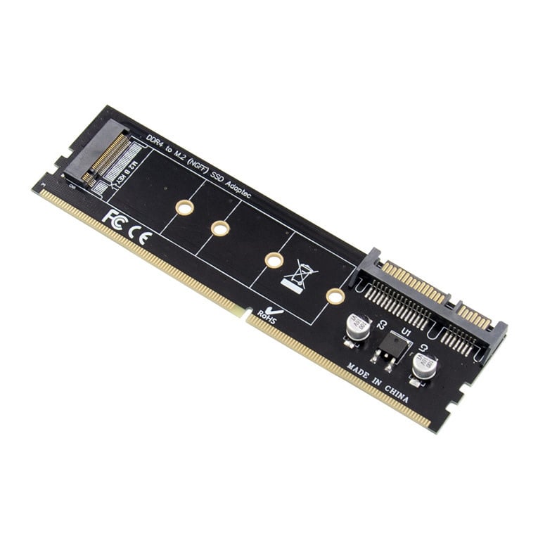 Cryo-PC DDR4 to M.2 B Key (NGFF) SSD RAM Adapter card - Inc.