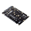 Cryo-PC Cryo-PC 2 in 1 Combo Mini PCI- E 2 Lane M.2 NGFF & mSATA SSD to SATA 3.0 III Adapter Card