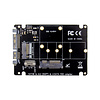 Cryo-PC Cryo-PC 2 in 1 Combo Mini PCI- E 2 Lane M.2 NGFF & mSATA SSD to SATA 3.0 III Adapter Card