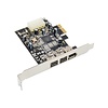 Cryo-PC Cryo-PC Firewire 800 Card 1394A 1394B 3 Port PCIe Controller