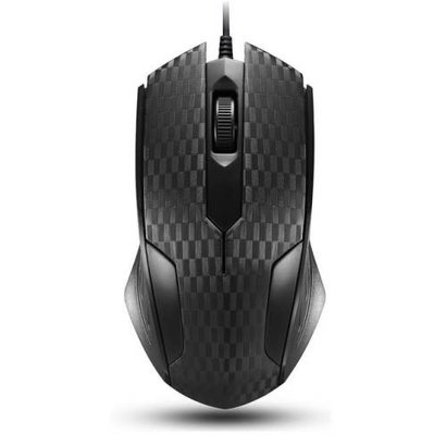 iMicro iMicro MO-159RP 3-Button USB Optical Scroll Mouse (Black)