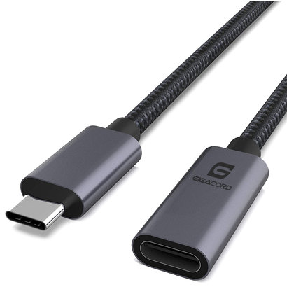 Gigacord Gigacord 1M 3.3Ft USB 3.1 Type-C Thunderbolt 3 Extension Cable Male Female Charging Sync 10Gbps 5A