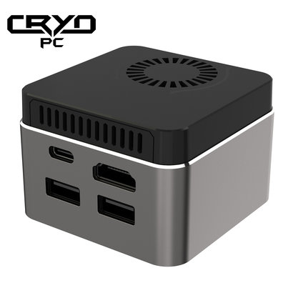 Cryo-PC Cryo-PC Mini PC 2.44" x 1.65" N4100 CPU/4GB/64GB eMMC/Wifi