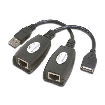 USB 2.0 Cat5e/6 Extender - USA High Quality Chip