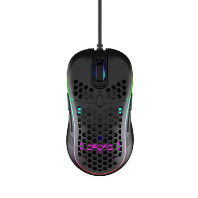Cryo-PC Cryo-PC RGB Gaming Mouse 8 Button with 6651B Sensor, 16000cpi, Paracord Cable