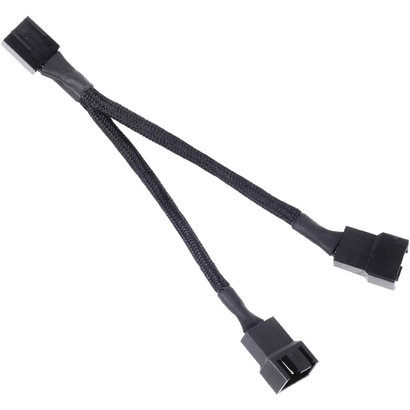 Gigacord 7" 3pin Sleeved 2-to-1 PWM Fan Splitter Cable