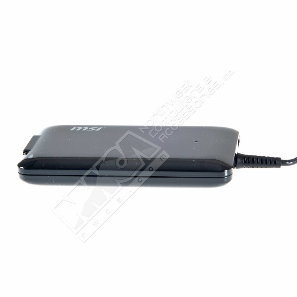 MSI StarPower Slim Universal Power Supply Adapter for Notebook Laptop  AD6519A - NWCA Inc.