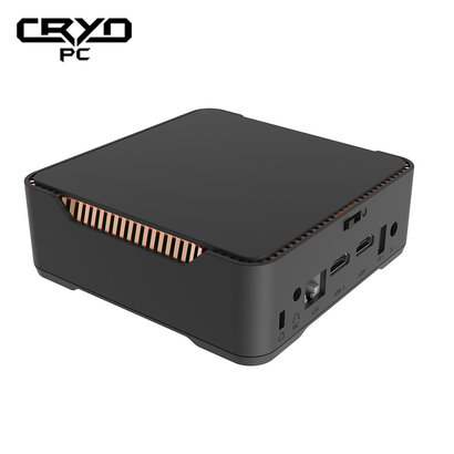 Cryo-PC Cryo-PC Intel Celeron J3455 Processor(up to 2.3GHz) Windows 10(64-bit) Mini Desktop Computer with HDMI/VGA Port,4GB DDR3/64GB eMMC,Gigabit Ethernet,Dual Band Wi-Fi,Bluetooth 4.2,4K HD, Windows 10