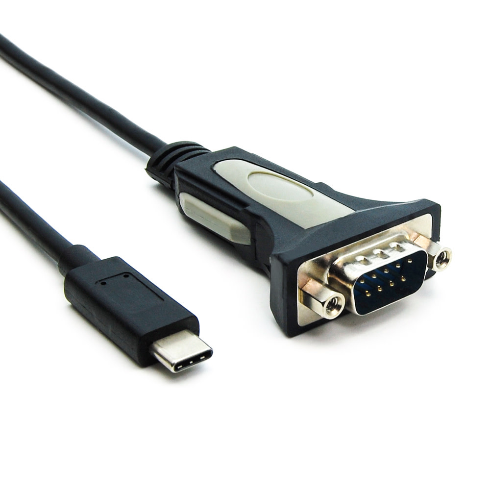 straf Fødested polet 3Ft USB Type C to RS232 Serial Cable Adapter DB9-Male/ Hexnut, FTDI Chipset  - NWCA Inc.