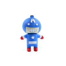 Gigacord Gigacord 8GB USB 2.0 Flash Drive, Captain America Hero