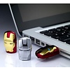 Gigacord Gigacord 8GB USB 2.0 Flash Drive, Avengers Ironman Silver Mask