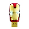 Gigacord Gigacord 8GB USB 2.0 Flash Drive, Avengers Ironman Gold/Red Mask