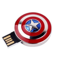 Gigacord Gigacord 8GB USB 2.0 Flash Drive, Captain America Shield