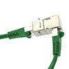 Cat.6 STP Right Angle Keystone Coupler White